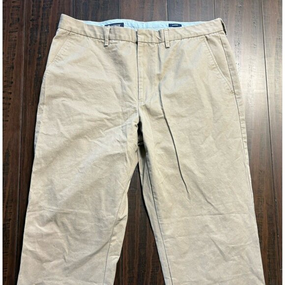 J Crew Pants Mens *36X30 Bedford Tan Cotton Modern Fit Chino Preppy Straight Leg - Picture 4 of 10
